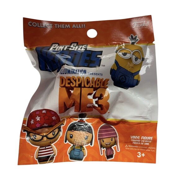 DESPICABLE ME Mineez Minions Lot Blind Bags Glow In Dark Heros Mega Construx New - Picture 3 of 10